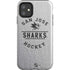 NHL San Jose Sharks Black Text iPhone 11 Impact Case