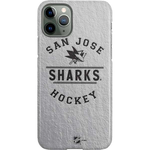 NHL San Jose Sharks Black Text iPhone 11 Pro Lite Case