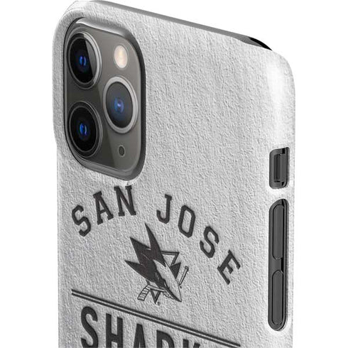 NHL San Jose Sharks Black Text iPhone 11 Pro Lite Case