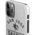 NHL San Jose Sharks Black Text iPhone 11 Pro Lite Case