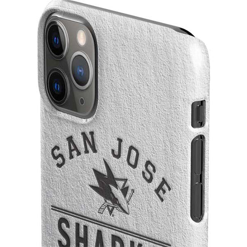NHL San Jose Sharks Black Text iPhone 11 Pro Max Lite Case