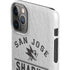 NHL San Jose Sharks Black Text iPhone 11 Pro Max Lite Case