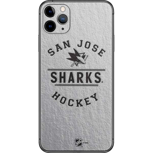 NHL San Jose Sharks Black Text iPhone 11 Pro Max Skin
