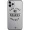 NHL San Jose Sharks Black Text iPhone 11 Pro Skin