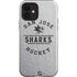 NHL San Jose Sharks Black Text iPhone 12 Impact Case