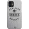NHL San Jose Sharks Black Text iPhone 12 Mini Lite Case