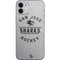 NHL San Jose Sharks Black Text iPhone 12 Mini Skin
