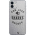 NHL San Jose Sharks Black Text iPhone 12 Mini Skin