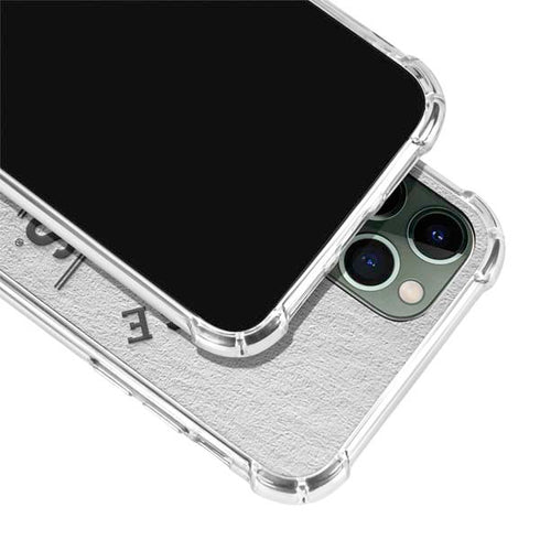 NHL San Jose Sharks Black Text iPhone 12 Pro Clear Case