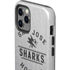 NHL San Jose Sharks Black Text iPhone 12 Pro Impact Case