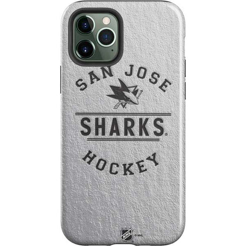 NHL San Jose Sharks Black Text iPhone 12 Pro Max Impact Case