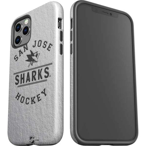 NHL San Jose Sharks Black Text iPhone 12 Pro Max Impact Case