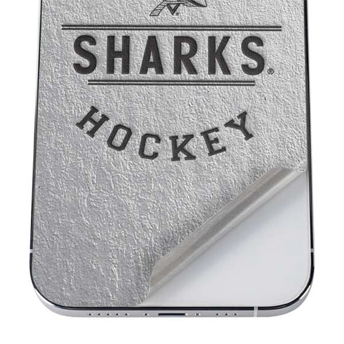 NHL San Jose Sharks Black Text iPhone 12 Pro Max Skin