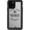 NHL San Jose Sharks Black Text iPhone 12 Pro Waterproof Case