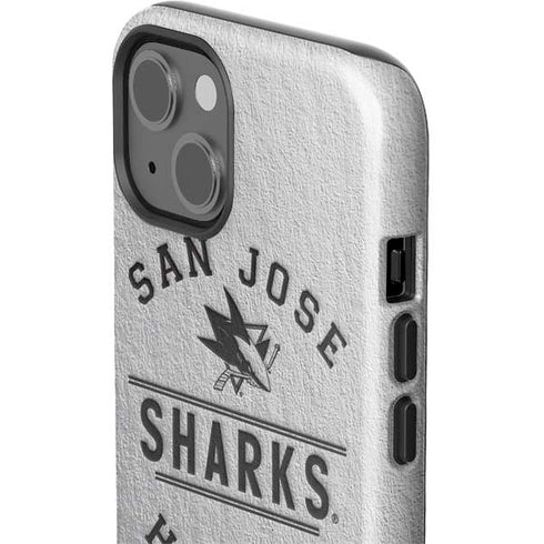 NHL San Jose Sharks Black Text iPhone 13 Impact Case