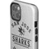 NHL San Jose Sharks Black Text iPhone 13 Impact Case