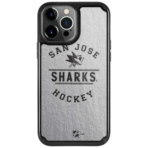 NHL San Jose Sharks Black Text iPhone 13 Pro Cargo Case