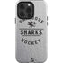 NHL San Jose Sharks Black Text iPhone 13 Pro Impact Case