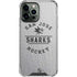 NHL San Jose Sharks Black Text iPhone 13 Pro Max Clear Case