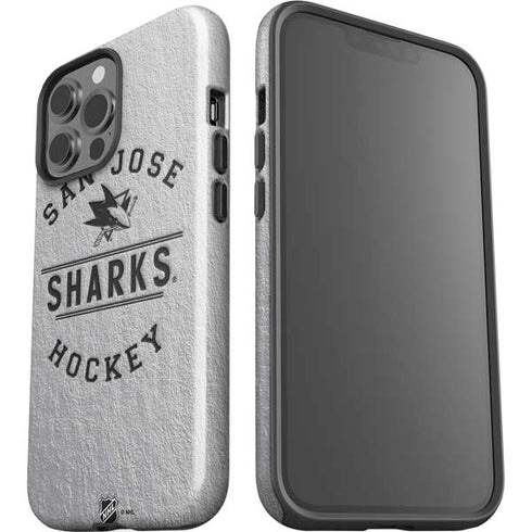 NHL San Jose Sharks Black Text iPhone 13 Pro Max Impact Case