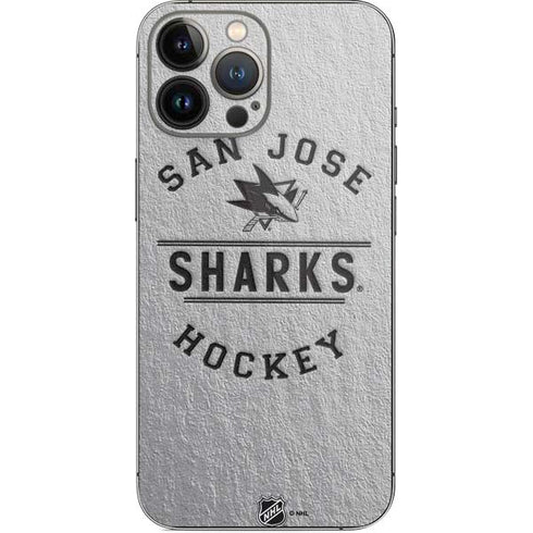 NHL San Jose Sharks Black Text iPhone 13 Pro Max Skin