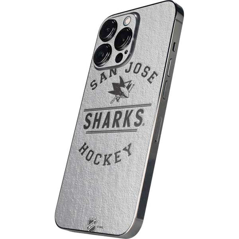 NHL San Jose Sharks Black Text iPhone 13 Pro Max Skin