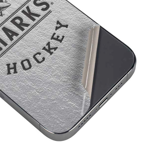 NHL San Jose Sharks Black Text iPhone 13 Pro Max Skin