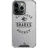 NHL San Jose Sharks Black Text iPhone 14 Pro Clear Case