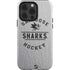 NHL San Jose Sharks Black Text iPhone 15 Pro Impact Case