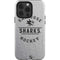 NHL San Jose Sharks Black Text iPhone 14 Pro Impact Case