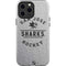 NHL San Jose Sharks Black Text iPhone 15 Pro Max Impact Case