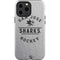 NHL San Jose Sharks Black Text iPhone 14 Pro Max Impact Case