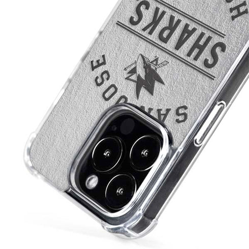 NHL San Jose Sharks Black Text iPhone 15 Pro Max MagSafe Case