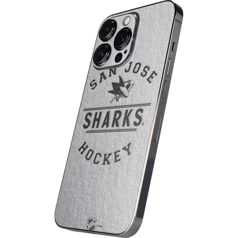 NHL San Jose Sharks Black Text iPhone 14 Pro Max Skin