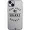 NHL San Jose Sharks Black Text iPhone 14 Skin