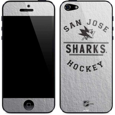 NHL San Jose Sharks Black Text iPhone 5/5s/5SE Skin
