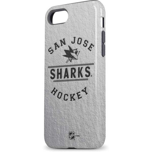 NHL San Jose Sharks Black Text iPhone 7 Pro Case