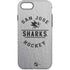 NHL San Jose Sharks Black Text iPhone 8 Pro Case