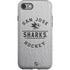NHL San Jose Sharks Black Text iPhone SE (2nd & 3rd Gen) Pro Case