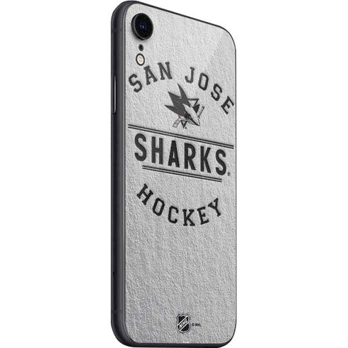 NHL San Jose Sharks Black Text iPhone SE (2nd & 3rd Gen) Skin