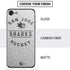 NHL San Jose Sharks Black Text iPhone SE (2nd & 3rd Gen) Skin