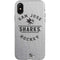 NHL San Jose Sharks Black Text iPhone X Pro Case