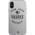 NHL San Jose Sharks Black Text iPhone X Pro Case