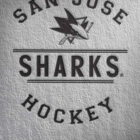 NHL San Jose Sharks Black Text iPhone X Pro Case