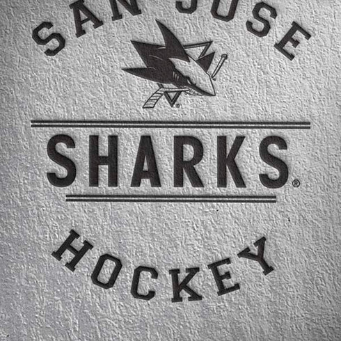 NHL San Jose Sharks Black Text iPhone X Skin