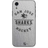 NHL San Jose Sharks Black Text iPhone XR Skin