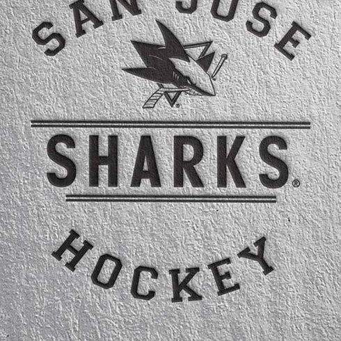NHL San Jose Sharks Black Text iPhone XR Skin