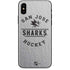 NHL San Jose Sharks Black Text iPhone XS Max Skin