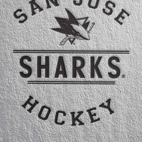NHL San Jose Sharks Black Text iPhone XS Pro Case