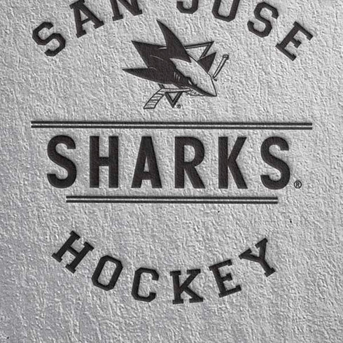 NHL San Jose Sharks Black Text iPhone XS Skin
